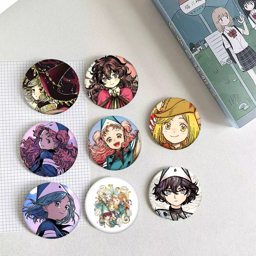 Bilibili Brosche, Anime Hexenhut, Rundes Abzeichen - Bild 2