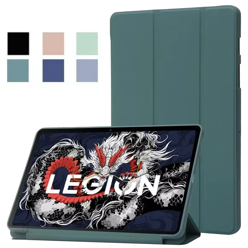 Lenovo Legion Y700 2023 Tablet Hülle aus PU Leder und TPU mit Standfunktion in Schwarz für 8,8 Zoll TB321FU - Bild 4