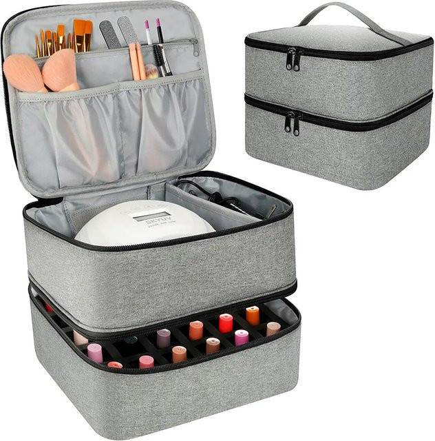 INS Maniküre-Set-Tragetasche, Lila, Unisex - Bild 1