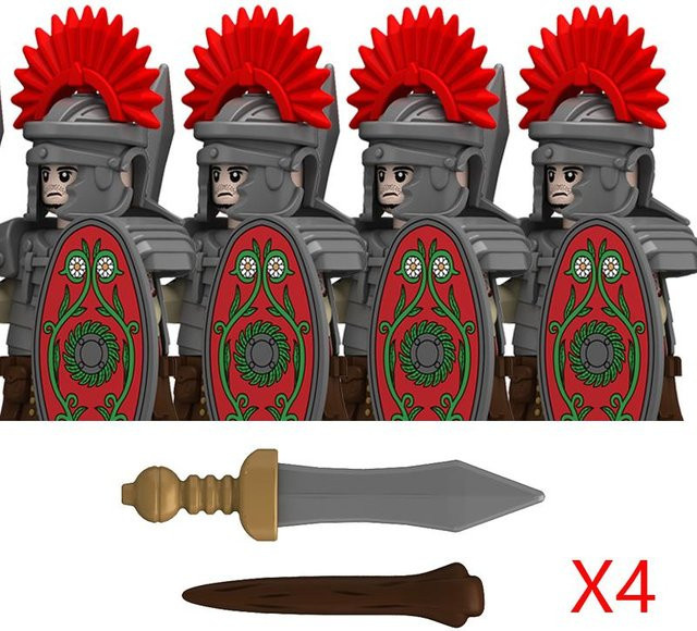 Yiran toy Römische Serie Konstruktionsbausteine Burg, Ritter, ab 14 Jahre - Bild 1