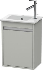Duravit Waschtischunterschrank Ketho, wandhängend, grau matt, B/T/H: 40 x 28,5 x 55 cm - Bild 1