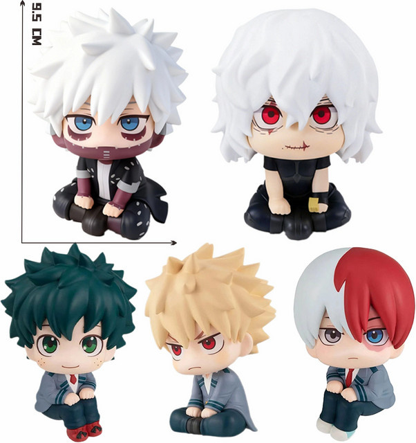 Bandai Boku no Hero Academia Tomura Shigaraki Izuku Midoriya Katsuki Bakugo, Einzelfigur, 10cm, PVC, Kunststoff - Bild 1