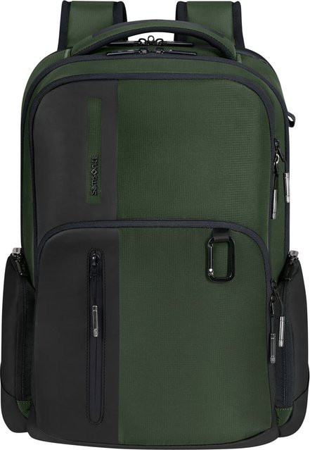 Samsonite Biz2Go Rucksack für 15.6 Zoll in Earth Green mit USB-C Anschluss - Bild 1