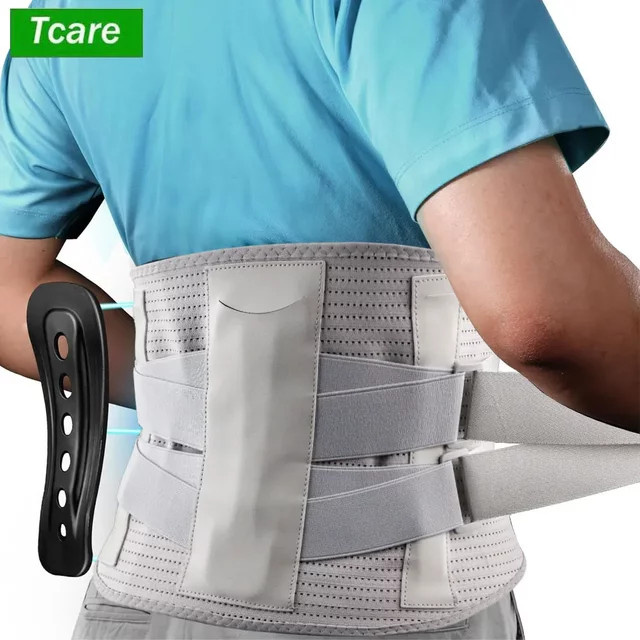 Tcare Rückenstütze, verstellbarer Lendenwirbelstützgürtel, Unisex - Bild 1
