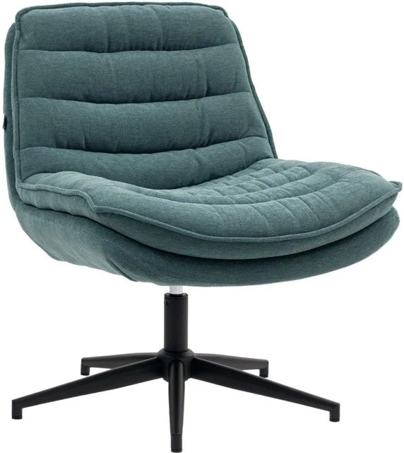 HOMCOM Bürostuhl Schreibtischstuhl in Grün mit Stoffbezug und Schaumstoffpolsterung für dein Home-Office, B/T/H: 65,5 x 76,0 x 120,0 cm - Bild 1