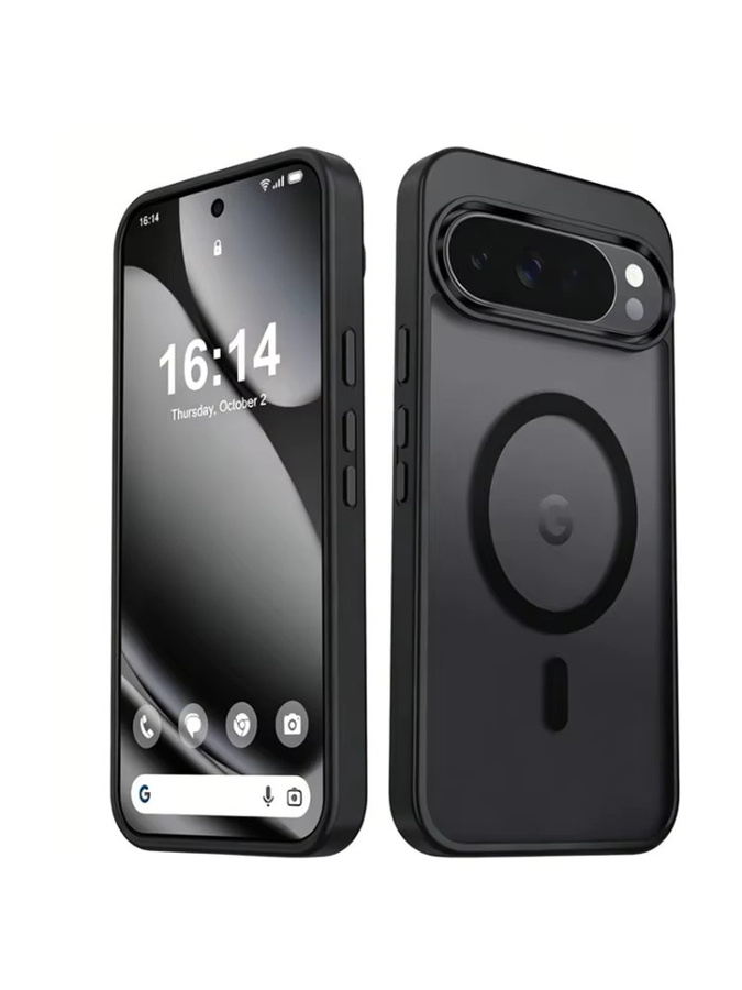 OLPAY Magnetische Schutzhülle in Militärqualität für Google Pixel 10 9 Pro XL 10 A 9A 10A 10Pro 9Pro 10ProXL Matte Phone Cover Transparent - Bild 7