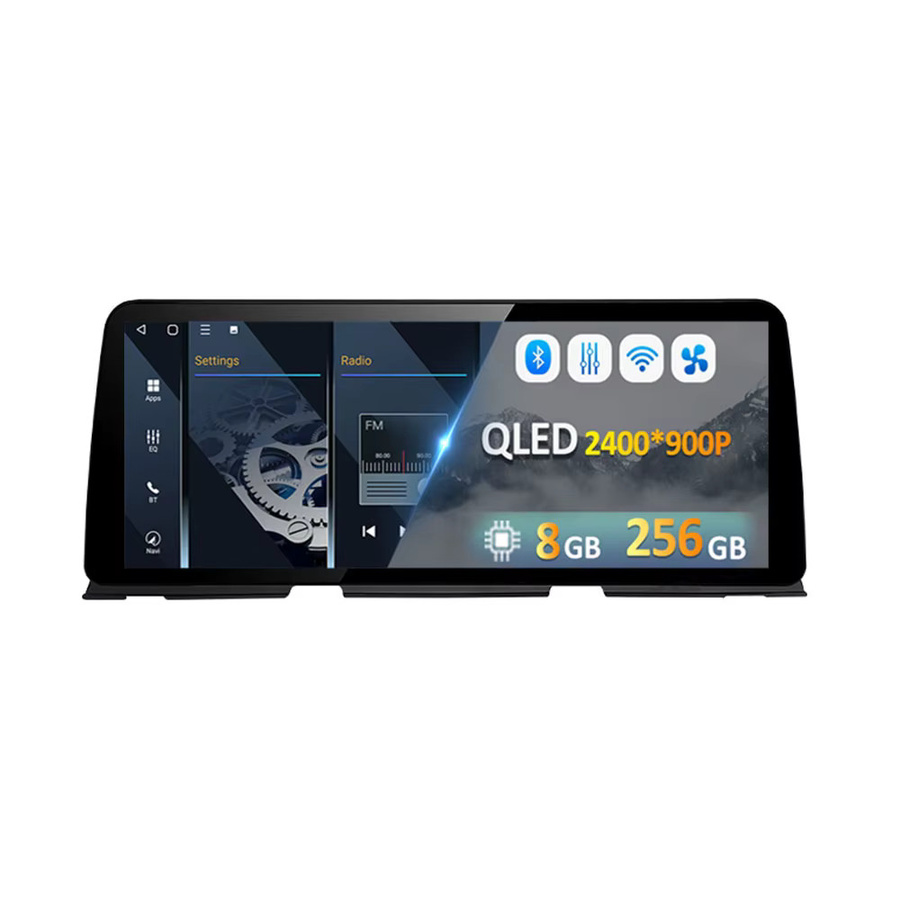 LIARO-NAVI Android 15 4G Multimedia Video Player für BMW 6er Serie F06 F12 (2010–2017) mit QLED Touchscreen und CIC NBT System, Schwarz - Bild 6