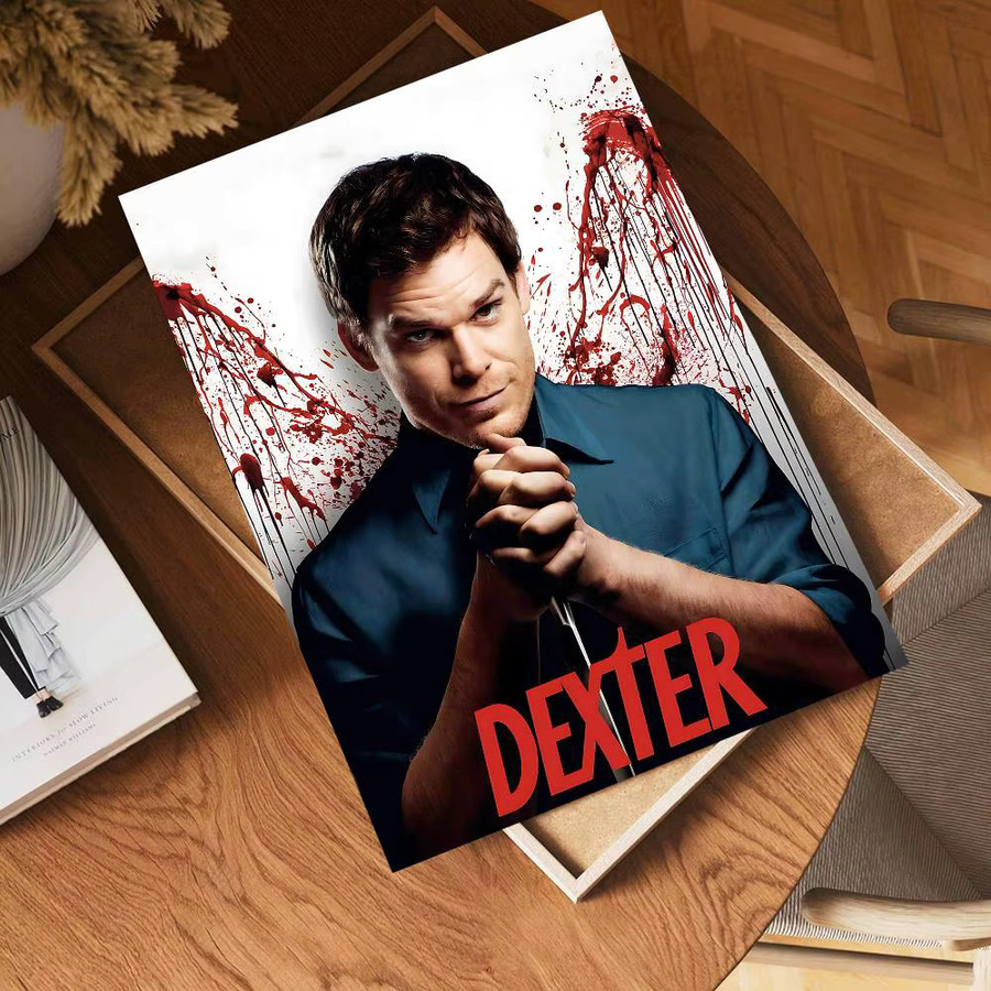 Vintage Poster D-Dexter Michael C. Hall Classic TV Movie Wanddeko von Potdemiel - Bild 5
