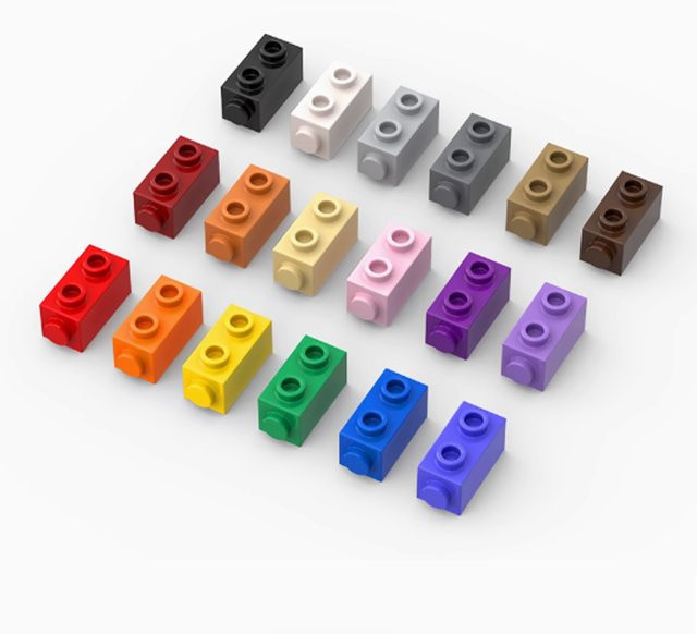 XMWL MOC 32952 Ziegel Modifikation, Baustein, 50-teiliges Set, Bunt / Mehrfarbig - Bild 1