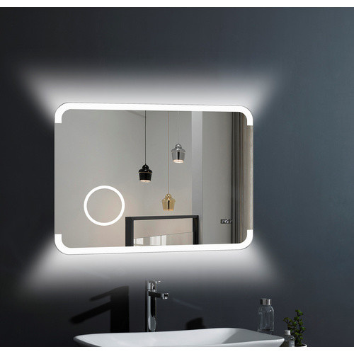 TALOS Badspiegel mit LED-Beleuchtung, rechteckig, B: 80 cm, H: 60 cm - Bild 2