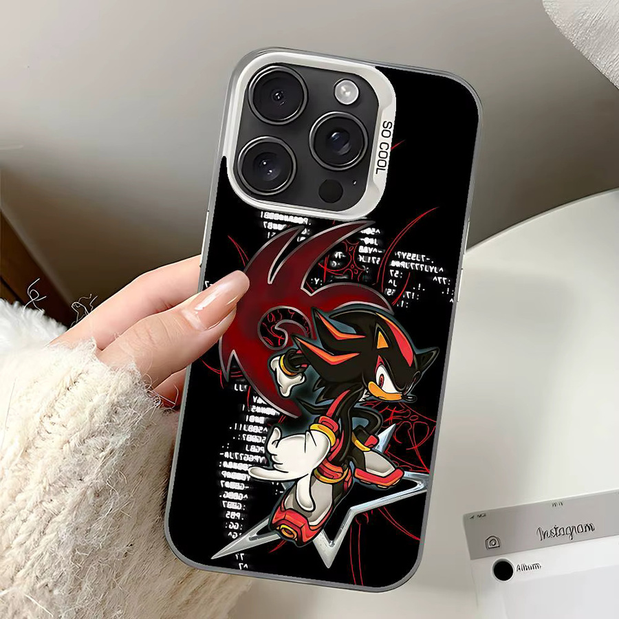 Anime The H-Igel S-Shadow Handyhülle für iPhone 11 bis 17 Pro Max Plus Mini in Bunt - Bild 5