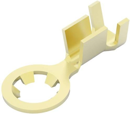 TE Connectivity Ringkabelschuh Gelb Querschnitt max. 3,31 mm² 9000 Stück Tape on Full Reel - Bild 1