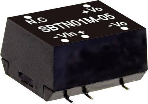 Mean Well SBTN01N-05 DC/DC-Wandlermodul 200mA 1W in Schwarz - Bild 1
