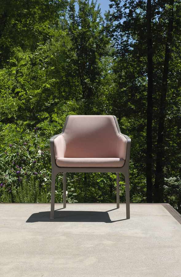 Nardi Net Relax Lounge Stuhl aus Kunststoff in mattem Design für Garten und Terrasse - Bild 2