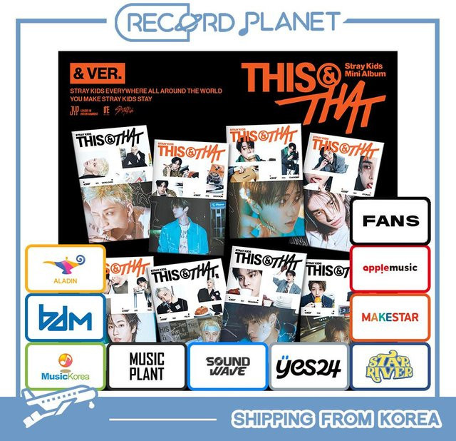 Stray Kids - THIS & THAT (& VER.) Musikalbum in Multicolour - Bild 1