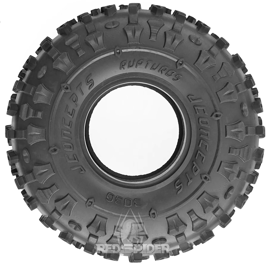 RS RC Crawler-Reifen, 4-teiliges Set, 1:10, 125 mm, Schwarz - Bild 3