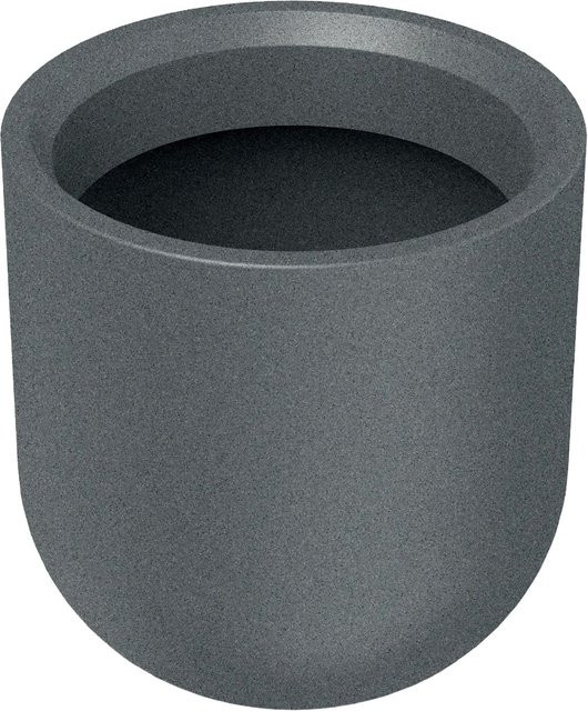 Prosperplast Blumentopf Molta Hoch in Granit, Höhe: 40 cm, Durchmesser: 40 cm - Bild 1