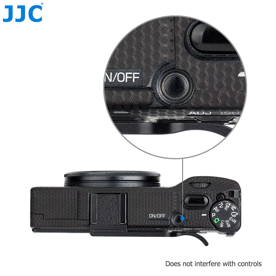 JJC TA-GR2 Daumen-Hoch-Blitzschuh-Handgriff für Ricoh GR II in Schwarz aus Aluminiumlegierung - Bild 3