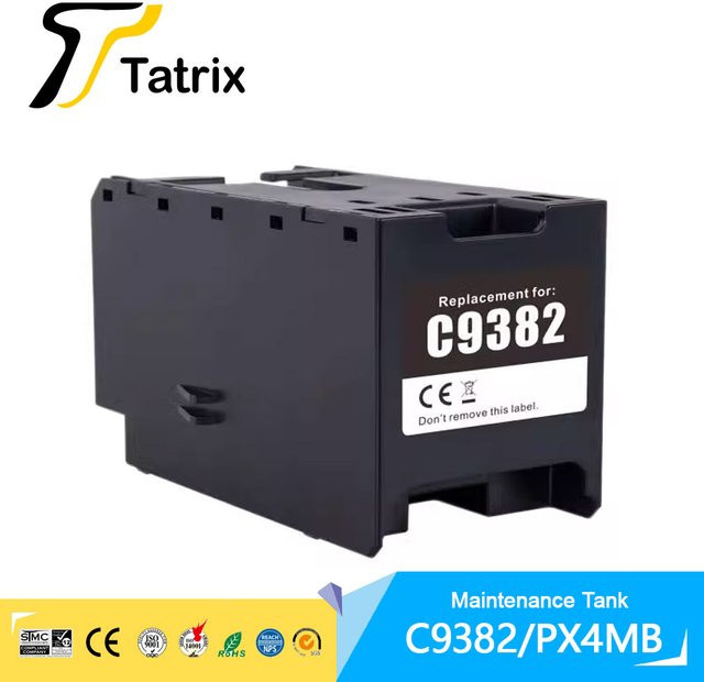 Tatrix C9382 C12C938211 PX4MB10 Kompatible Wartungsbox Abfalltintentank für Epson WorkForce WF-C5310, WF-C5810 und WF-C5390 Drucker in Schwarz - Bild 1