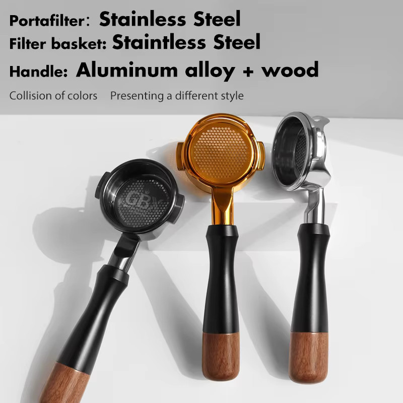 ALIKISSCAFE Kaffee-Siebträger ohne Boden aus Edelstahl in Silber, Präzisionsfilterkorb mit feinem Netz für 58 mm E61 Lelit Flair ECM Espressomaschinen-Zubehör - Bild 6