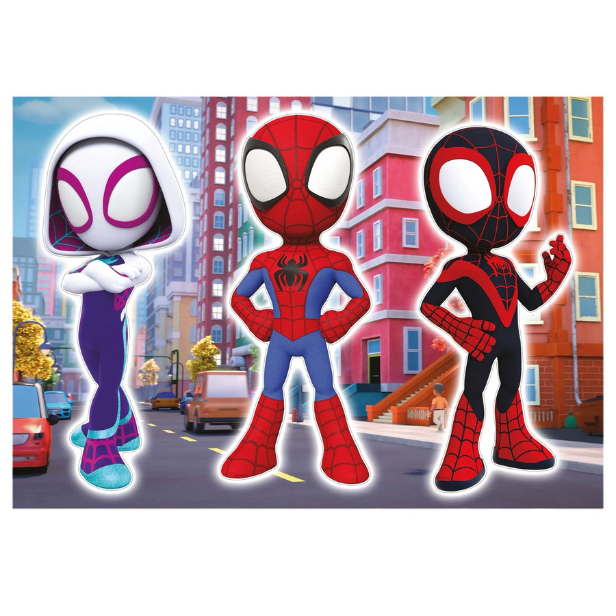 Komar Deko-Sticker Spidey and His Amazing Friends Trio in Blau-Rot, Breite: 50 cm, Höhe: 70 cm - Bild 2
