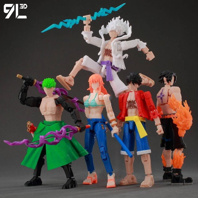 Bandai Actionfigur Dummy13 Bewegliches Mannequin für Anime Figuren in Multicolor - Bild 1