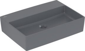 Villeroy & Boch Aufsatzwaschtisch Memento 2.0 in Grau, rechteckig, B/T: 60 x 42 cm - Bild 1