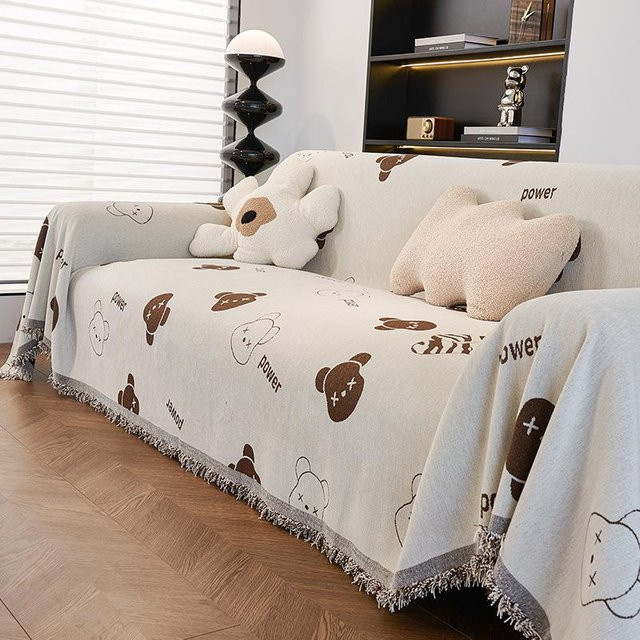 Super Six Chenille Sofabezug als Ganzjahres-Sofadecke, Anti-Katzenkratz-Schutz, B/B: 180 x 130 cm - Bild 1