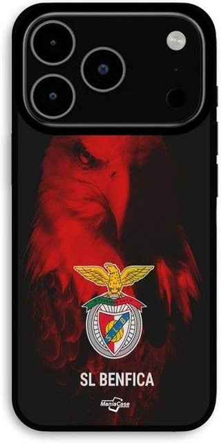 MANIACASE iPhone 17 Pro Hülle SCP Benfica Adler Schwarz - Bild 1