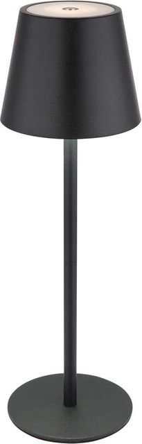 Tischleuchte Vannie von Globo Lighting in Schwarz, dimmbare LED-Tischlampe mit Touch-Funktion und Akku - Bild 1