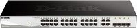 D-Link DGS-1210-28/E Netzwerk Switch mit 24 RJ45 und 4 SFP Ports, 56 GBit/s, Schwarz - Bild 2