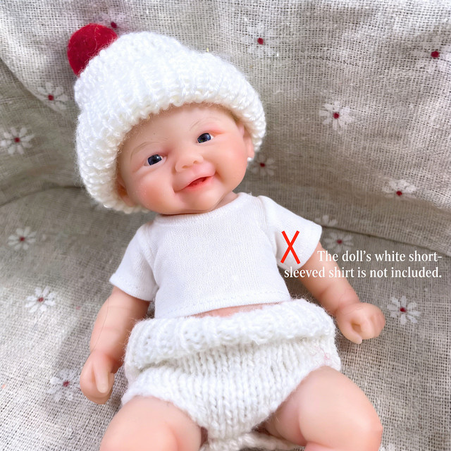MRB Vivienne Reborn Baby Puppe, Silikon, 15cm - Bild 1