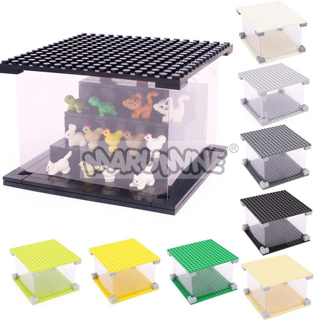 Marumine Figurendisplay Vitrine Anime Bausteine Stadtauto Modell Showbox - Bild 1