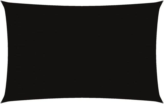 Furnicato Sonnensegel aus PU-beschichtetem Oxford-Gewebe, rechteckig, Schwarz, Breite: 25 m, Höhe: 5 m - Bild 1