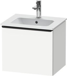 Duravit Waschtischunterschrank D-Neo Wandmontage Schwarz/Weiß B/T/H: 51 x 40,2 x 44 cm - Bild 1