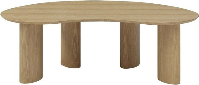 Couchtisch Calynor in Eschenoptik Hellbraun B: 120 cm, T: 70 cm, H: 40 cm - Bild 1