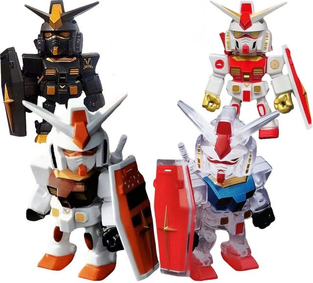 Bandai Gundam Qmsv Rx-78-2 MK-II, RGM-179 Jim II Ver Angus, Action Figur, Roboter Spielzeug - Bild 1