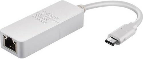 D-Link DUB-E130 USB-C Netzwerkadapter mit 1 Gbit/s Ethernet LAN in Weiß - Bild 1