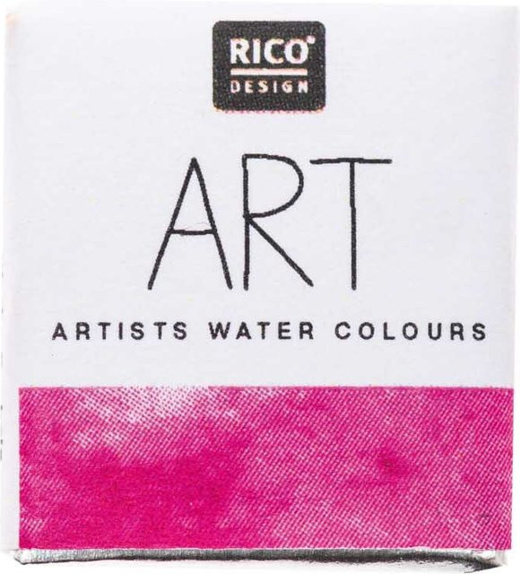 Rico Design ART Künstler Aquarellfarbe Fuchsia im halben Näpfchen - Bild 1