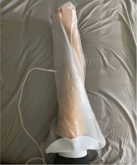 Silikon-Dichtungsbeutel für Ozontherapie, wiederverwendbar - Bild 1