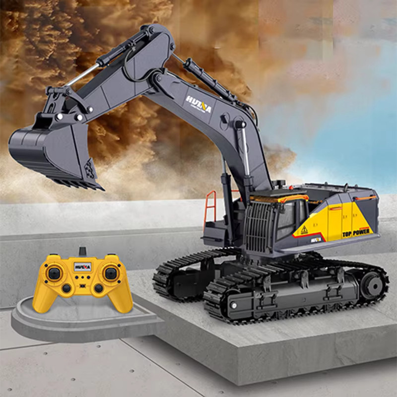huina RC Bagger LKW Modell, mit Licht und Sound - Bild 2