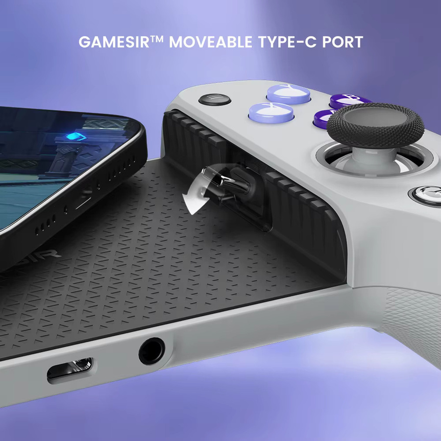 GameSir G8 Mobile Gamepad Hall-Effekt-Gamecontroller für iPhone 15 und Android-Smartphones zur Nutzung mit Xbox Game Pass sowie STADIA XCloud Cloud Gaming - Bild 3
