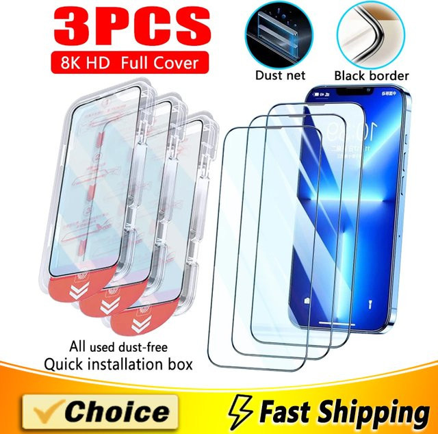 HD-Glas Schutzfolie in Transparent für Samsung Galaxy S26 S25 S24 Ultra S23 Plus S22 FE A56 A36 A26 A07 A17 A06 A16 A35 A34 A33 A55 A54 - Bild 1