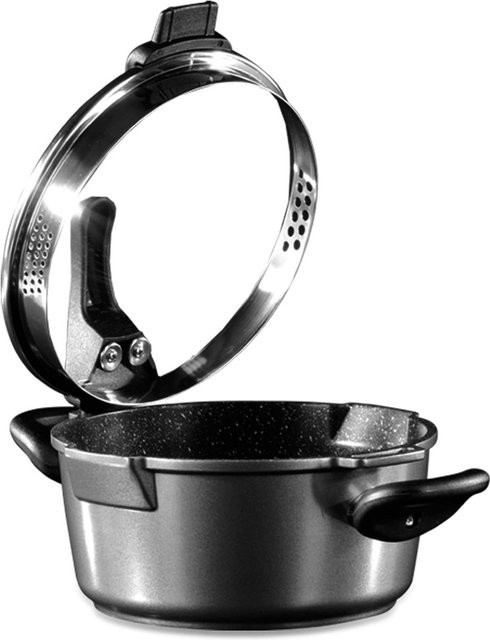 Stoneline Future Kochtopf mit Sieb-Glasdeckel, Durchmesser: 20 cm - Bild 1