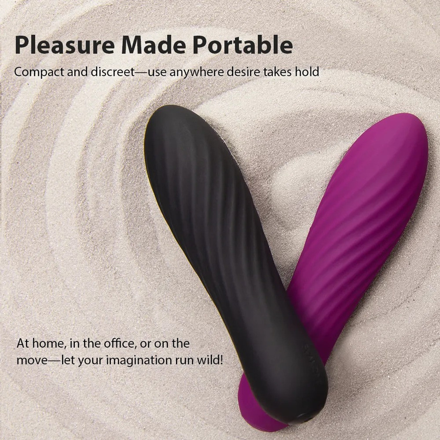 Svakom Minivibrator Tulip in Schwarz mit 10 Vibrationsmodi - Bild 3