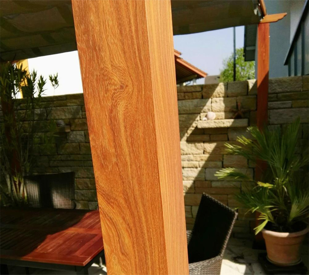 Paragon Outdoor Aluminium Pergola Florenz Pavillon mit ausziehbarem Sonnensegel in Braun, B/T/H: 505 x 350 x 236 cm - Bild 4