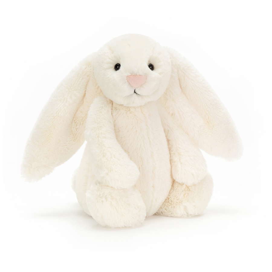 Jellycat Bashful Cream Bunny, Plüschtier, Weiß, 31cm - Bild 1