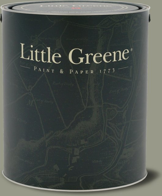Little Greene Intelligent Floor Paint Archive Colour Putti 292 in Grün-Grau, 2,5 l - Bild 1