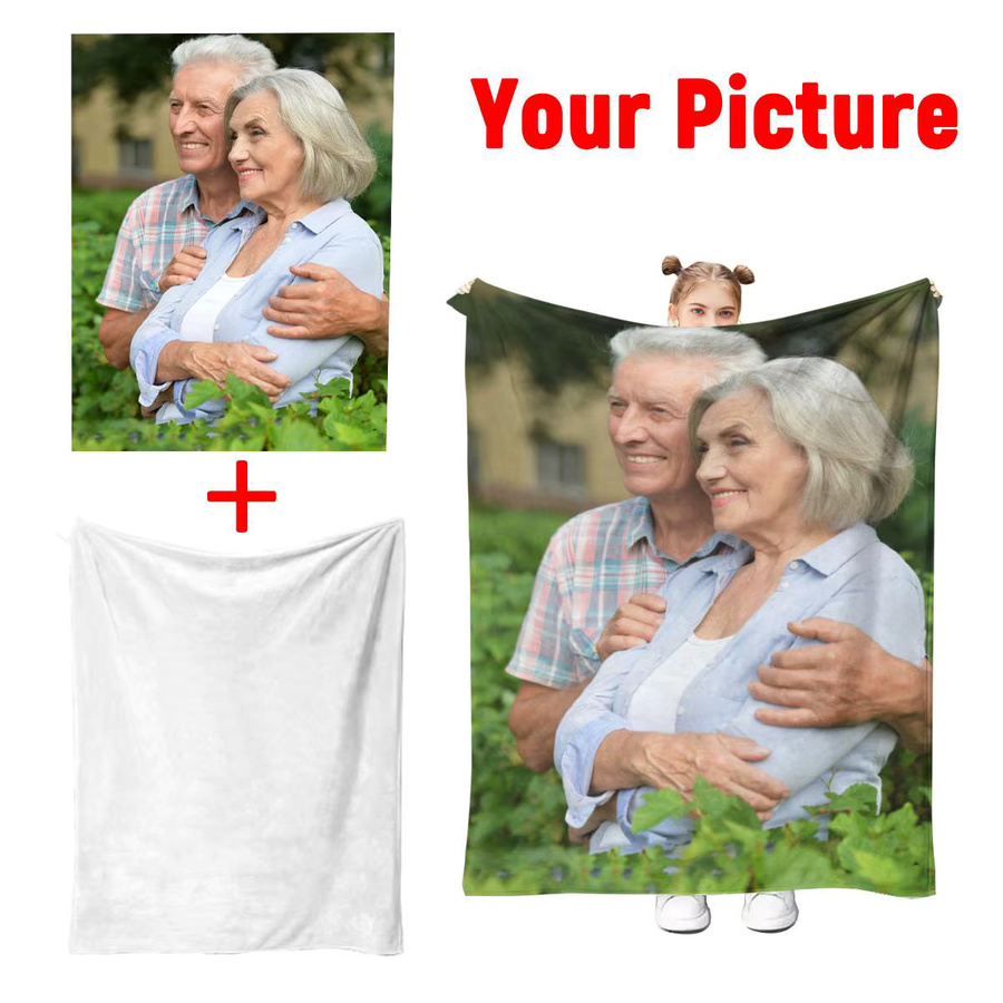 Personalisierte Flanelldecke von SRH mit Cartoon-Motiv und HD-Digitaldruck, weiches Polyester in Multicolour - Bild 2