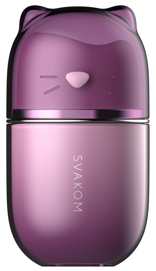 SVAKOM Auflegevibrator Klitty mit Leck- und Saugfunktion in Purple - Bild 2